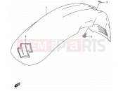 SUZUKI DR-Z250 K1 (2001) (E03,E28,E33) 36 - FRONT FENDER