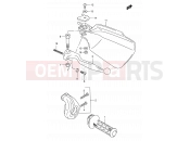 SUZUKI DR-Z250 K1 (2001) (E03,E28,E33) 38 - RH HANDLE LEVER