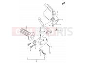 SUZUKI DR-Z250 K1 (2001) (E03,E28,E33) 39 - LH HANDLE LEVER