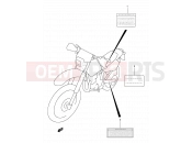 SUZUKI DR-Z250 K1 (2001) (E03,E28,E33) 41 - LABEL