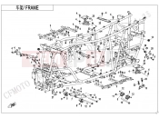 CFMOTO 2021 ATV CFORCE 520 (CF500AU-7LF) FRAME - F03-A-V5
