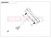 CFMOTO 2021 ATV CFORCE 520 (CF500AU-7LF) DASHBOARD - F17