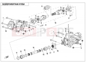 CFMOTO 2021 ATV CFORCE 520 (CF500AU-7LF) DRIVETRAIN SYSTEM - F30