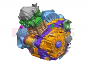 CFMOTO 2021 ATV CFORCE 520 (CF500AU-7LF) 191R ENGINE - E00