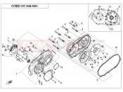 CFMOTO 2021 ATV CFORCE 520 (CF500AU-7LF) CVT CASE ASSY - E01-3