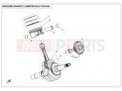 CRANKSHAFT @^ CONNECTING ROD @^ PISTON ASSY. - E04 - CFMOTO CFORCE 625 (CF600AU-3LF) 2021