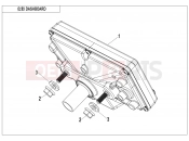 CFMOTO 2021 ATV CFORCE 625 (CF600AU-3S) DASHBOARD - F17