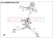 STEERING SYSTEM - F10-2-B - CFMOTO CFORCE 800 (CF800ATR-2) 2017