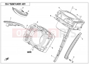 CYLINDER ASSY. - E02-3 - CFMOTO CFORCE 800 (CF800ATR-2) 2017