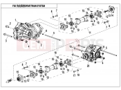 DRIVETRAIN SYSTEM - F30 - CFMOTO CFORCE 800 (CF800ATR-2) 2018