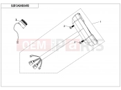 CFMOTO CFORCE 850 (CF800AU-2A) DASHBOARD - F17