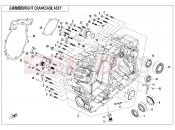 CFMOTO CFORCE 850 (CF800AU-2A) RIGHT CRANKCASE ASSY - E01-2-V1