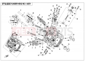 CFMOTO CFORCE 850 (CF800AU-2A) CYLINDER HEAD NO.1 ASSY - E02-2-V2