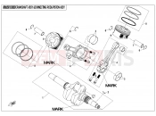 CFMOTO CFORCE 850 (CF800AU-2A) CRANKSHAFT_CONNECTING ROD_PISTON ASSY - E04