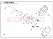CFMOTO CFORCE 850 (CF800AU-2A) OIL PUMP ASSY - E07-1