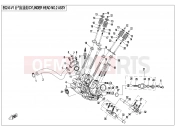 CFMOTO CFORCE 820 (CF800AU-2B) CYLINDER HEAD NO.2 ASSY. - E02-6-V1