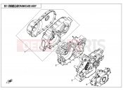 CFMOTO 2018 ATV CFORCE 820 (CF800AU-2B) CRANKCASE ASSY. - E01