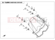 CFMOTO 2018 ATV CFORCE 820 (CF800AU-2B) CYLINDER HEAD COVER ASSY. - E02-1