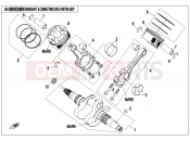CFMOTO 2018 ATV CFORCE 820 (CF800AU-2B) CRANKSHAFT @^ CONNECTING ROD @^ PISTON ASSY. - E04