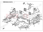 CFMOTO 2021 UTV UFORCE 1000 (CF1000UTR-3) MIDDLE PLASTICS(FOR SIDE DOORS) - F04-3-A-V5