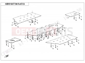 BOTTOM PLASTICS - F04-6-V1 - CFMOTO UFORCE 1000 (CF1000UTR-3) 2023