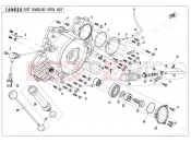 LEFT CRANKCASE COVER ASSY. - E01-4-V3 - CFMOTO UFORCE 1000 (CF1000UTR-3) 2023