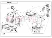 SEAT - F13 - CFMOTO UFORCE 1000 (CF1000UTR-3) 2024