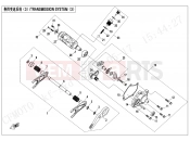 TRANSMISSION SYSTEM(3) - E06-3-V5 - CFMOTO UFORCE 1000 (CF1000UTR-3) 2024