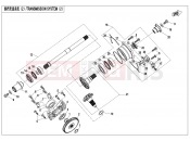 TRANSMISSION SYSTEM(2) - E06-2-V5 - CFMOTO UFORCE 1000 (CF1000UTR-5) 2023