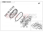 CFMOTO UFORCE 1000 (CF1000UU) CVT CASE ASSY. - E01-3