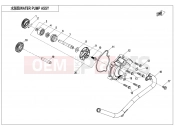 CFMOTO UFORCE 1000 (CF1000UU) WATER PUMP ASSY. - E08