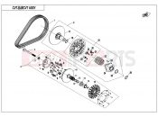 CFMOTO UFORCE 1000 (CF1000UU) CVT ASSY - E05-V1