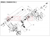 CFMOTO UFORCE 1000 (CF1000UU) TRANSMISSION SYSTEM(2) - E06-2-V3