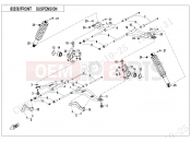 CFMOTO UFORCE 1000 (CF1000UU-2) FRONT SUSPENSION - F05