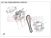 CFMOTO 2017 UTV UFORCE 550 (CF500UTR-2) CYLINDER HEAD@^CYLINDER ASSY. - E02-V1