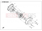 CFMOTO 2019 UTV UFORCE 550 (CF500UTR-2) FAN ASSY - E18