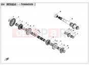 CFMOTO UFORCE 550 (CF500UU) TRANSMISSION â  - E06-1