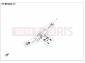 CFMOTO UFORCE 550 (CF500UU) LOCK KIT - F01