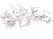 DUCATI 1993 907 I.E. FOOTREST » FRAME