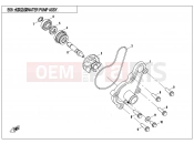 CFMOTO UFORCE 550 (CF500UU) WATER PUMP ASSY - E08
