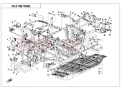 CFMOTO UFORCE 550 (CF500UU) FRAME(2018 VERSION) - F03-B