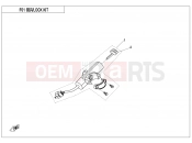CFMOTO UFORCE 550 (CF500UU) LOCK KIT - F01