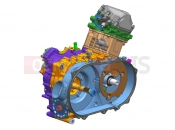 CFMOTO UFORCE 550 (CF500UU) 191R ENGINE - E00