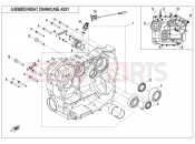 CFMOTO UFORCE 550 (CF500UU) RIGHT CRANKCASE ASSY. - E01-2-V2