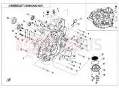 CFMOTO UFORCE 550 (CF500UU) LEFT CRANKCASE ASSY - E01-1-V3