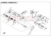CFMOTO 2020 UTV UFORCE 550 (CF500UU) TRANSMISSION SYSTEM (3) - E06-3