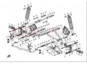 CFMOTO UFORCE 600 (CF600-5) REAR SUSPENSION
