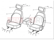 CFMOTO UFORCE 600 (CF600-5) SEAT ASSY