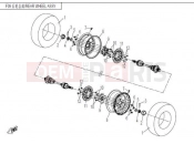 CFMOTO 2015 UTV UFORCE 600 (CF600-5) REAR WHEEL