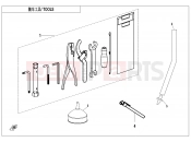 CFMOTO UFORCE 600 (CF600UTR) TOOLS - F20